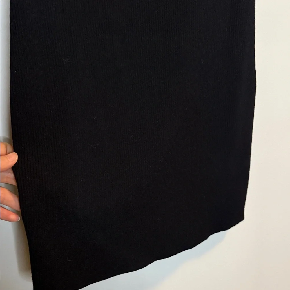 Wilfred Elegant Black Cut Out Mini Dress - Picture 6 of 6